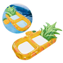 Schwimmfloß Ananas mit Kopfstütze und