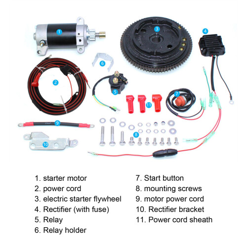 Starter Kit für 20 PS 4-Takt Außenbordmotor