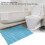 20x20cm Bodenmatte Blau 6er Set für Garage 1