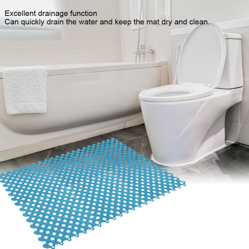 20x20cm Bodenmatte Blau 6er Set für Garage