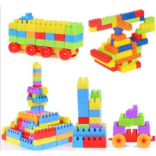 Pulsbery Kid'S Creative Learning Educational Assembling Building Unbreakable Mummy Building Blocks Toy Puzzle Set (Multicolor) - 200 Pieces