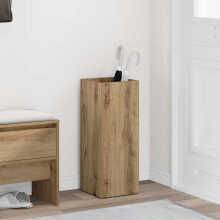 vidaXL Sonnenschirmhalter mit Speicher Artisan-Eiche 25 x 24,5 x 64 cm