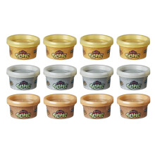 Play-Doh Slime Gold Collection Hydroglitz Molten Treasure 12-Pack Of Liquid Metal-Looking Colors For 3 Years And Up