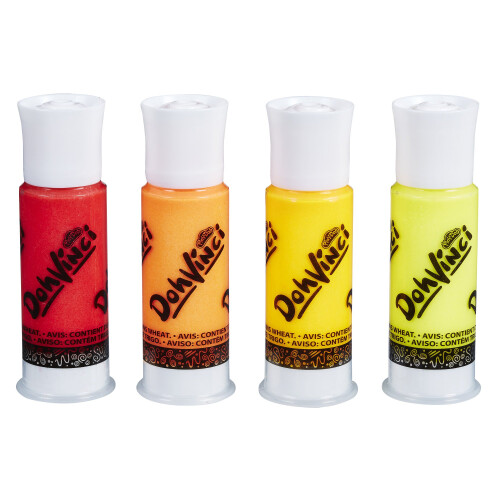 Play-Doh Play-Doh Dohvinci 4-Pack Drawing Compound - Red Orange Yellow (E0449As0)