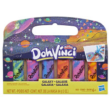 Play-Doh Dohvinci 6 Pack Galaxy Multicoloured