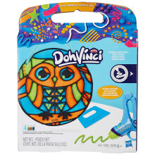 Play-Doh Dohvinci Stained Glass Effect Refill Art Set - Owl (E0126)