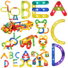 Leaffybezz Non-Toxic Building Blocks Set Puzzles Learning Activity Game For Kids Toys For Children Toys For 2 3 4 5 Years (Approx 100 Piece) (Uc Smar