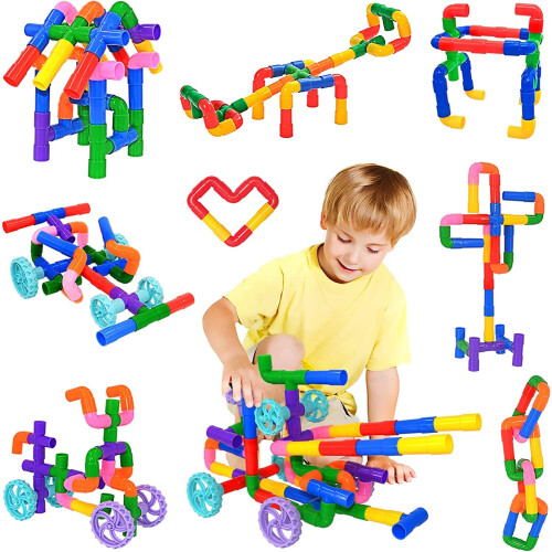 Leaffybezz Toys Kids Building Block Set