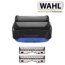 Wahl Replacement Foil and Cutter Head for Clean and Close Shaver Black/Blue 7046