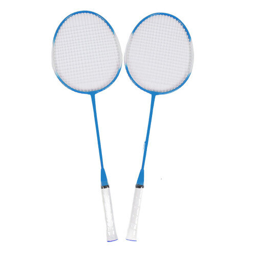Freizeit Badminton Set für 2 Personen blau