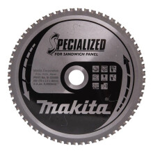 Cirkelzaagblad carbide - MAKITA - B-33598 - Ø270 mm - 60 tanden - Sandwichpanelen (Fijne snede)