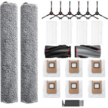 Vervangende Onderdelen voor C28 Robotstofzuiger Accessoires, Borstel, Roller Mop, Filter, Zijborstel, Stofzak