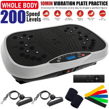 Power Vibration Plate Exercise Body Shaker Massager Vibrating Machine Platform
