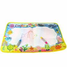 (Ocean)Tissu peinture à l'eau enfant animal océan 59x36cm gribouillage écriture jouet éducatif