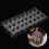 2x 3D Chocolate Mold Homemade Square/Shell Shape Chocolate Diy Pastry Tools Polycarbonate Chocolate Moulds 4