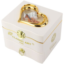 1 Stück Ballettmädchen Musikbox Schmuckbox - ein Geschenk für Ihre Freundin zu Weihnachten oder zum Valentinstag, Schmuckbox für Mädchen