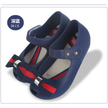 (Blue,6)Scarpe da bambino Usa 2018 Mini Melissa ragazze British College cravatta a vento taglia Us 611