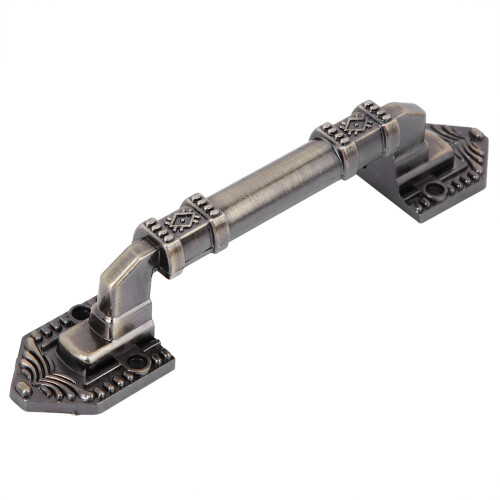 Aluminium Türgriff Antik 96 mm 3 Stück
