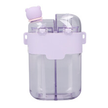 Wasserflasche 780ml mit Aufklebern und Bürste
