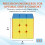 Pn Avan Moyu Meilong Professional Speed Cube Stickerless Magic Puzzle Cube With Instructions (Size 3X3X3) 3