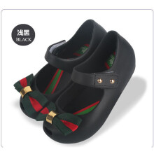 (Black,10)Scarpe da bambino Usa 2018 Mini Melissa ragazze British College cravatta a vento taglia Us 611