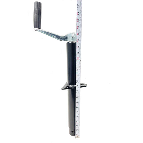 5 000 lbs top Wind A-Frame Trailer Jack w/ 6"""" Caster Wheel 2