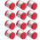 12-Pack MIG Welding Wire Cleaner Pads, Red & Gray, for Enhanced Wire Maintenance 1