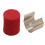 12-Pack MIG Welding Wire Cleaner Pads, Red & Gray, for Enhanced Wire Maintenance 2