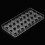 2x 3D Chocolate Mold Homemade Square/Shell Shape Chocolate Diy Pastry Tools Polycarbonate Chocolate Moulds 3