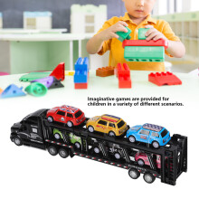 Legierung Spielzeug LKW 1:48 Autotransporter