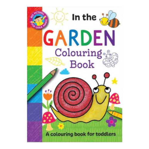 (1 Book) In The Garden Colouring Book