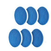 6 Pack Upgraded Steam Mop Scrubbing Pads for Steam & Scrub Models S8001, S8201, S8002BRN, S7201, S7000