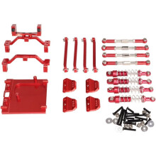 Rod Set for MN Model MN99sV2 MN98V2 1/12 RC Remote Control Car Chassis Upgrade Accessories