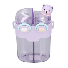 Wasserflasche 780ml mit Aufklebern und Bürste