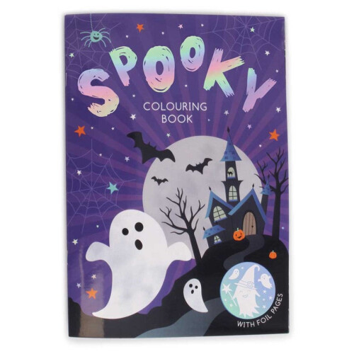 (1 Book) Halloween Spooky Colouring Book