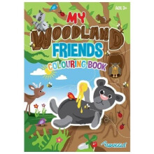 (1 Book) My Woodland Friends Colouring Book
