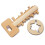 Kong Ming Lock Holz Spielzeug Schlüssel Form 1