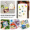 40-Pack Clear Acrylic Square Photo Frame Magnets for Home, Office, and Classroom Use 4