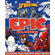 (1 Book) Marvel Spider-Man: Epic Colouring Book