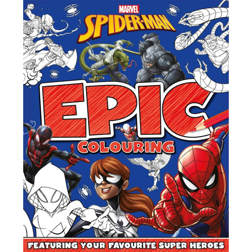 (1 Book) Marvel Spider-Man: Epic Colouring Book