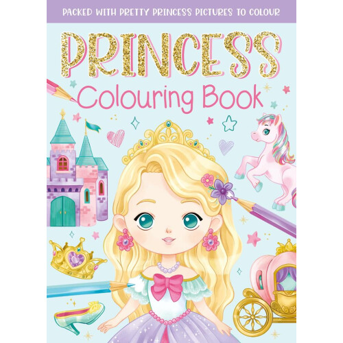 (Pack of 1) Princess Colouring Book