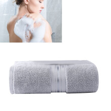 Badetuch 70x140 cm 600g Baumwolle Dunkelgrau