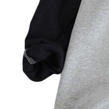 Kinder T-Shirt Grau 130 Langarm Basic