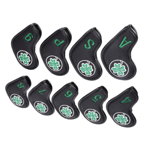 Schlägerschutz Golf Eisen 9er schwarz