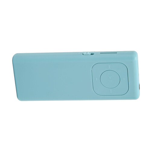 MP3 Musikplayer tragbar Blau eingebauter Akku