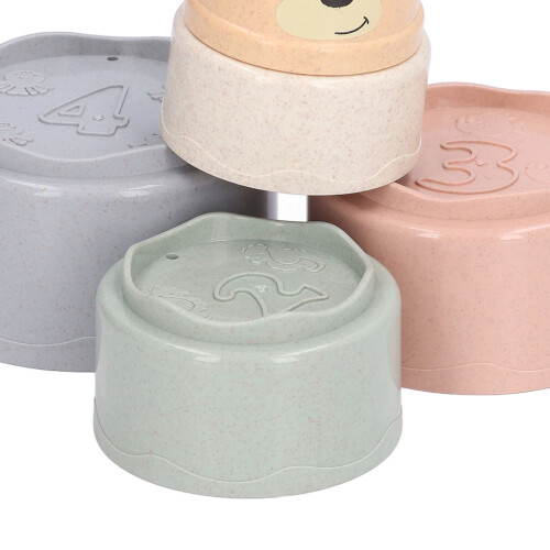 Becher Stapelspielzeug Baby 6+ Monate – Badezimmer