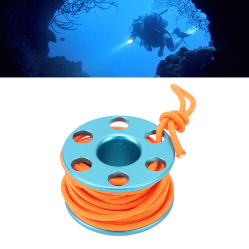 Tauch Spule Anhänger Blau Leuchtend