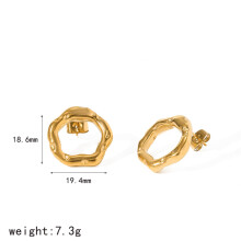 (Style 1) Pearl Loop Minimalist Earrings Gold Coating Women Jewelry Collection Stylish