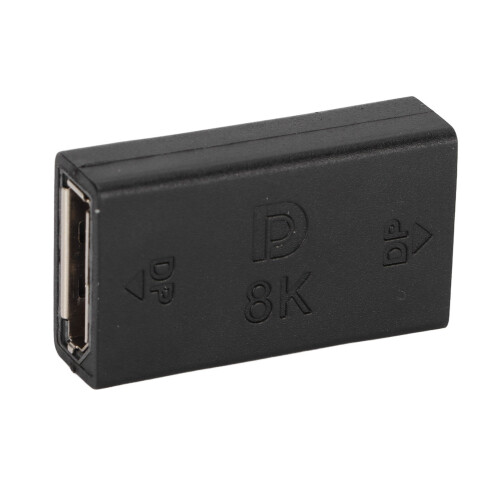 2x DisplayPort Kupplung, DP1.4 Buchse, 8K60Hz,