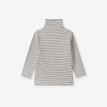 (90cm)Girl T Shirt Durable Cotton Striped Pattern Toddler Young Girl Fashion Clothing
